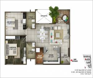 2 bhk Apartment/Flat for sale in Electronics City