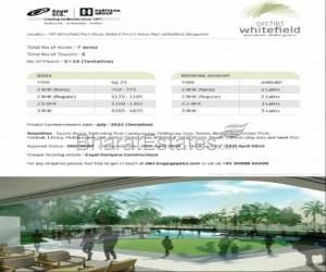 2 bhk Apartment/Flat for sale in Whitefield