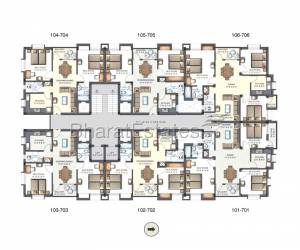 Royal Castle 3/2-BHK, Ready to Move Apartment At Sundarapada