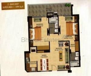 2 bhk Apartment/Flat for sale in Zirakpur