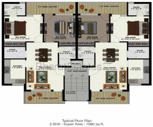 2 BHK Independent First Floors at Rs. 29 L in Kharar, Chandigarh.
