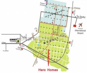 3 BHK+Servant Room at Rs 73 L in Sector 88 Mohali.