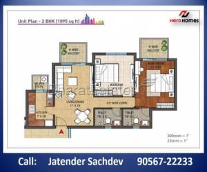 2 bhk Apartment/Flat for sale in Mohali