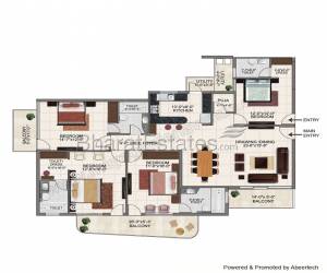 4 bhk Apartment/Flat for sale on Ambala Highway zirakpur