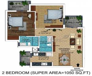 2 bhk Apartment/Flat for sale in L Zone Dwarka