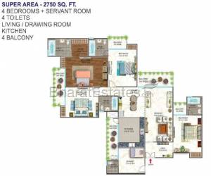 4 bhk+sq Apartment/Flat for sale in Dwarka