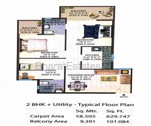 2 bhk Apartment/Flat for sale in Sector 78