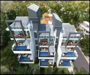 3 bhk Sky-villa with private plunge pool for sale in Candolim
