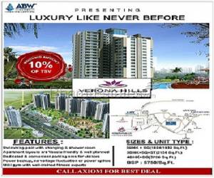ABW Verona Hills 2136 Sq.Ft Call @ 9250404177  Sector 76 Gurgaon