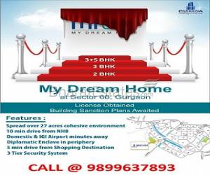 Pareena New Launch Micasa in Sector 68 Gurgaon 3 BHK flats Call @ 9899637893
