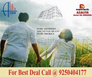 Supertech Azaliya Call @ 9250404177 Semi Luxury 2 BHK Apartment in sector 68 Gurgaon