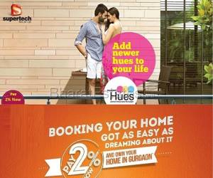 Pay 2% Now  Supertech Hues Sector 68 Gurgaon