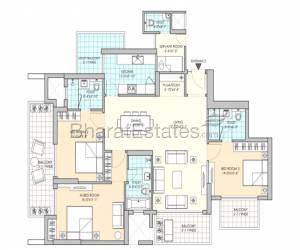 M3M Latitude 3 BHK+SQ in Sector 65 Gurgaon