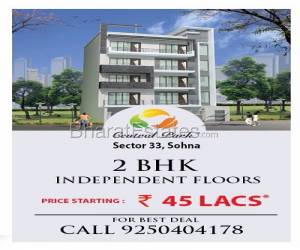 Central Park 3 Independent Floor @ 45 Lac Sector 33 Sohna