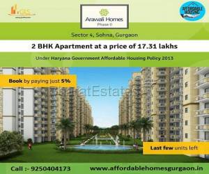 GLS Arawali Homes Affordable 2 BHK (Phase 2) Sector 4 Sohna