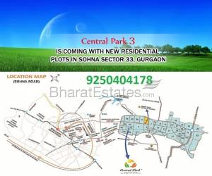 Central Park 3 Plots Sector 33 Sohna