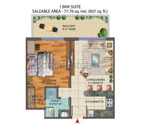 Central Park 3 The Room Studio Apartments Sector 33 Sohna