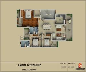 Supertech Neeladri Floors 2 BHK + Study Sector 79 Gurgaon