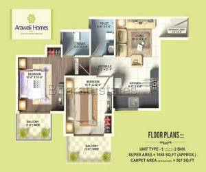 GLS Arawali Homes (Phase 2) Affordable 2 BHK Sector 4 Sohna