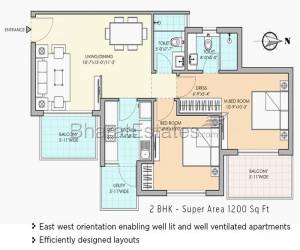2 BHK Apartments in M3M Sierra Sector 68 Gurgaon