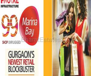 Commercial Shops in Gurgaon @ 19 Lacs - 99 Marina Bay | 9250404162