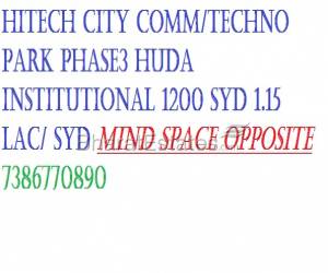 Plot/Land for sale in Hitech City 