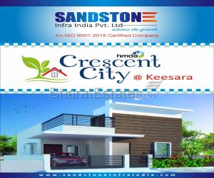 Residential in CRESCENT CITY  Ghatkesar Hyderabad 21.0 Lakh