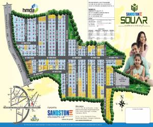 Residential in square  Isnapur Hyderabad 18.0 Lakh