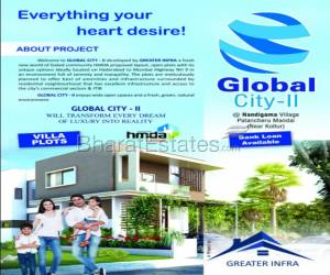 Residential in global city 2  Nandigama Hyderabad 2.0 Lakh