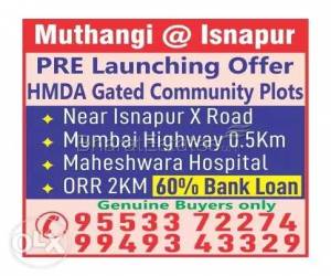 Residential in littel paris  Lingampalli Hyderabad 18.62 Lakh