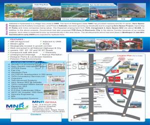 Residential in MNR Infra  Adibhatla Hyderabad 48.0 Lakh