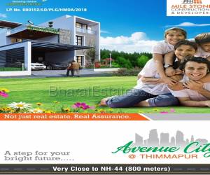 Residential in avenue city  Timmapur Hyderabad 1.5 Crore