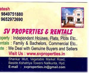 Residential  , 2000.0 Sq. Feet Musheerabad Hyderabad 2.5 Crore