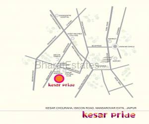 â€œKESAR PRIDEâ€ offer you variety of 2 And 3 BHK Premium Apartments and Pent Houseâ€™s with lavish & unique features.