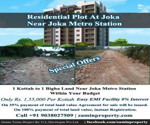 Plots Available At Joka Near Joka Metro Station