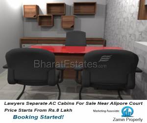 Lawyers Separate AC Cabins Sale Near Alipore Court