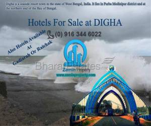 Hotel for Purchase/Lease At Digha And Gadiarah Or Raichak