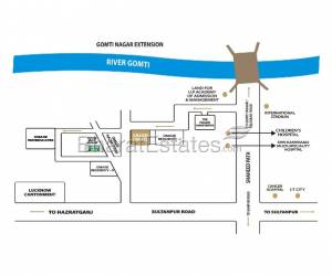 3 bhk Apartment/Flat for sale in Gomti Nagar