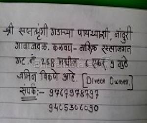 6 Acre 9 Guntha Land for sale by Owner, near saptshrungi Gad, Nanduri, Nashik