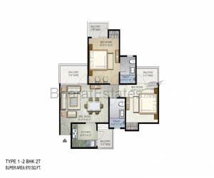 2 bhk Apartment/Flat for sale in Greater Noida