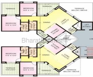Spacious 2 BHK flat for Sale in Balewadi