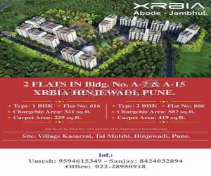 1 bhk Apartment/Flat for sale in Hinjewadi