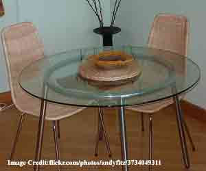 Glass-dining-table