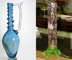 Curved-glass-vases