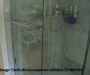 Glass-shower-door